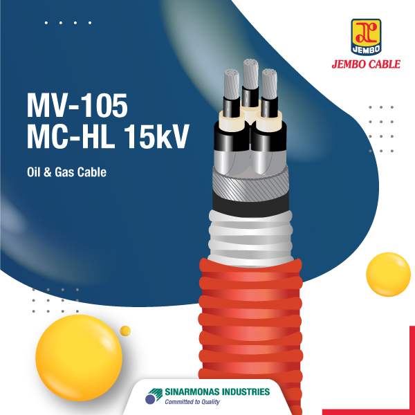Kabel Oil & Gas MV-105 MC-HL 15 kV