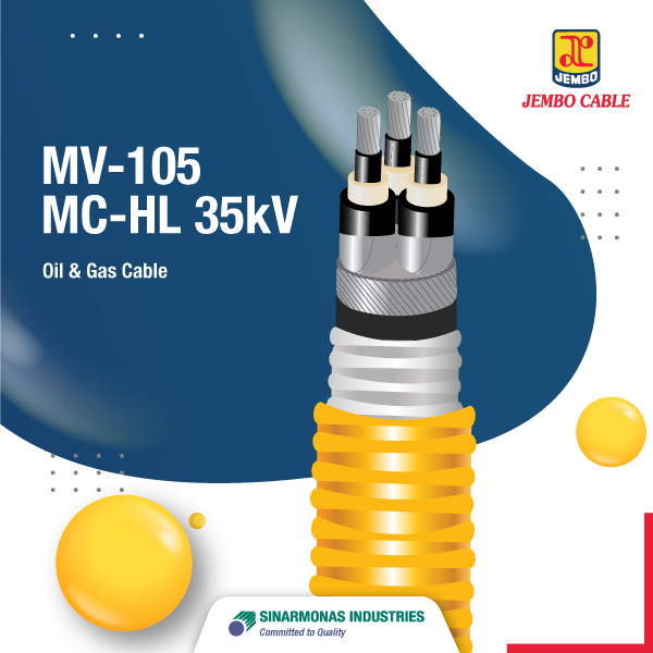 Kabel Oil & Gas MV-105 MC-HL 35kV
