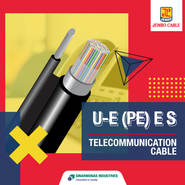 Kabel Telekomunikasi U-E (Pe) E S