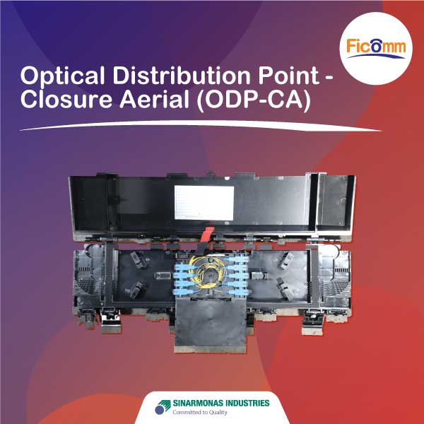 FTTH Ficomm - Optical Distribution Point - Closure Aerial (ODP-CA)